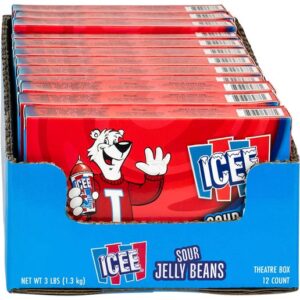 KoKo's Icee Sour Jelly Beans 4oz Theater Box 12ct